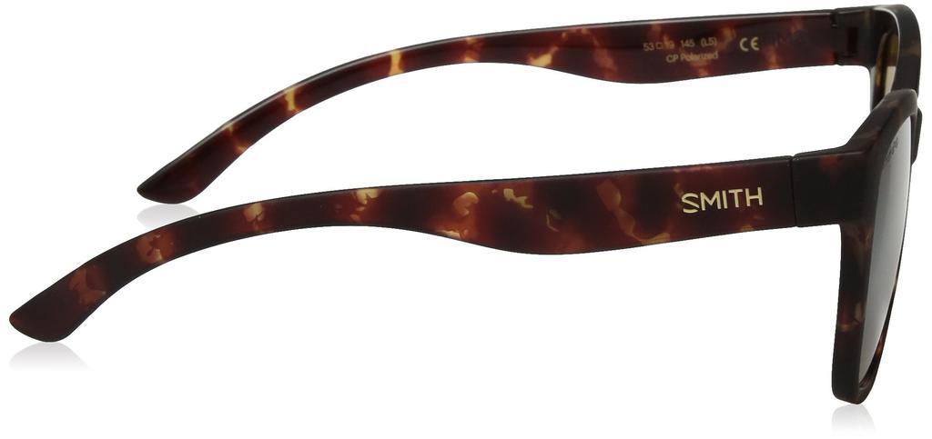 Smith Caper Matte Tortoise Polarized CAPER MT TORT CP BRN Sunglasses,