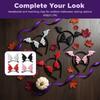 Creative Bat Wings Headband Gothic Dragon Devil Hair Clips Pins  Festival Props