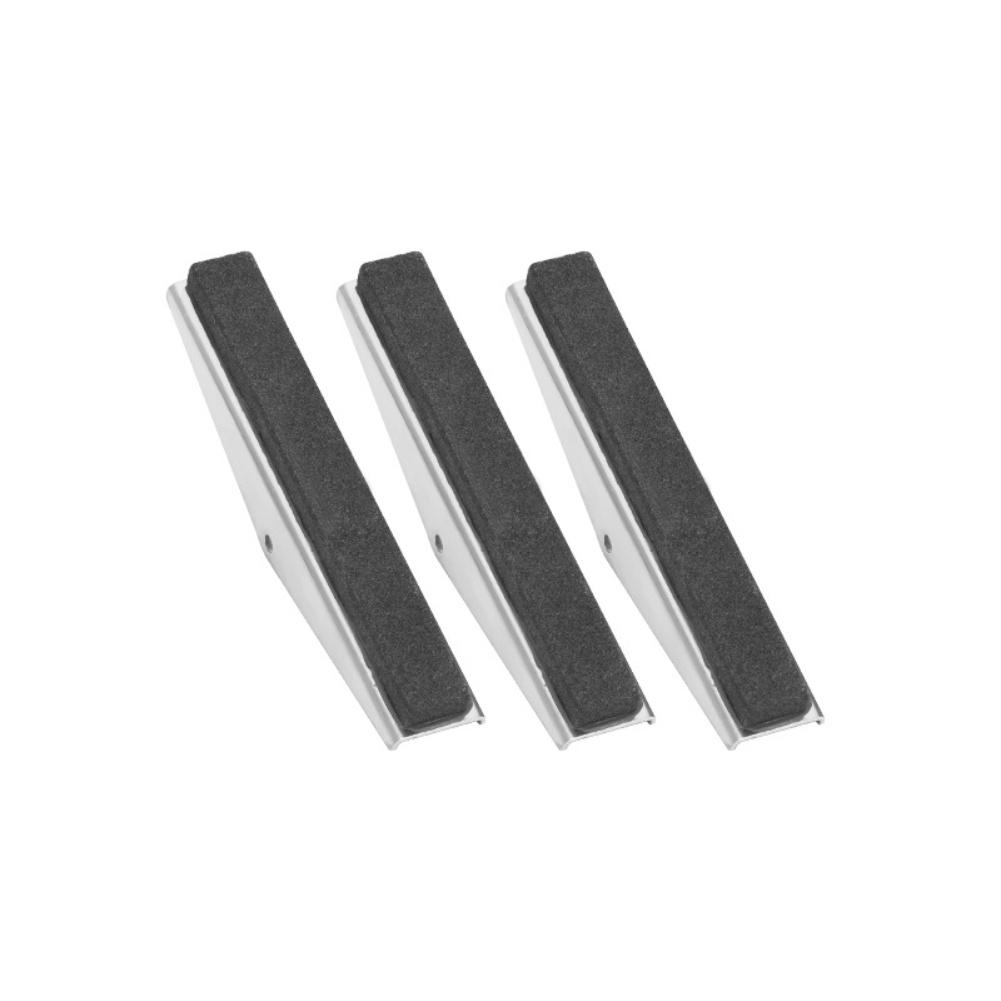 Set de 3 Pierres d'Affûtage pour Cylindre de Moteur 2/3/4 pouces Outil d'Affûtage de Cylindre à Trois Griffes pour Piston de Frein Réglable