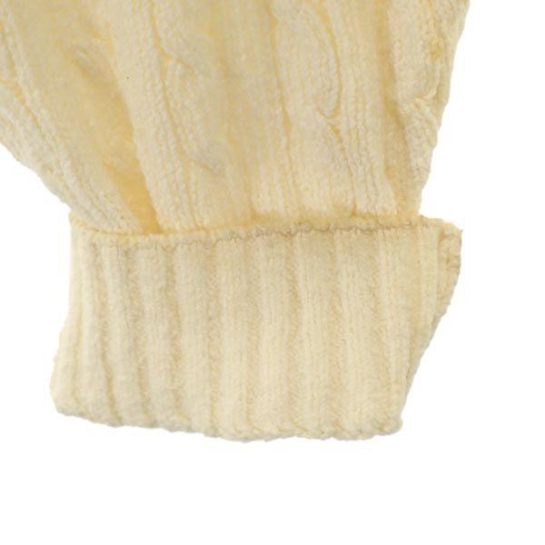 Tommy Hilfiger 90s Old Flag Tag Long Sleeve Cotton Sweater XL Ivory Knit Men's Used