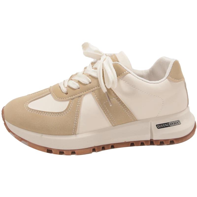 

Fashion Woman Sneakers 2025 Luxury Dad Shoes New Women s Shoe Ncreased Height Platform Casual Sneaker ILightweight Versatile Sports Shoe 42 бежевый