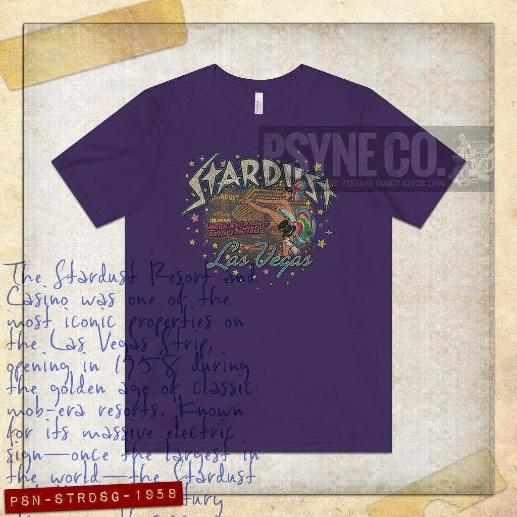 

Stardust Las Vegas Showgirl 1958 Vintage Men s T shirt S
