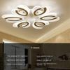 LED Living Room Ceiling Lamp Bedroom White Restaurant Hotel Villa Creative Lamp Ceiling Light