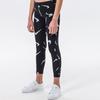 Nike Kids Sportswear Favorites All Over Logo Print Tight Fitness Knit Pants Kids bottoms Black DA1239-010