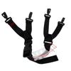 Wear-resistant Helmet Buckle Quick Release Helmet Chin Strap Hard Hats Chin Strap  with Chin Cup