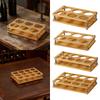 Tasting Serving Tray, Wine Drinks Cup Storage Carrier, Shot Glass Holder for Bar Kitchen Cabinet Restaurant