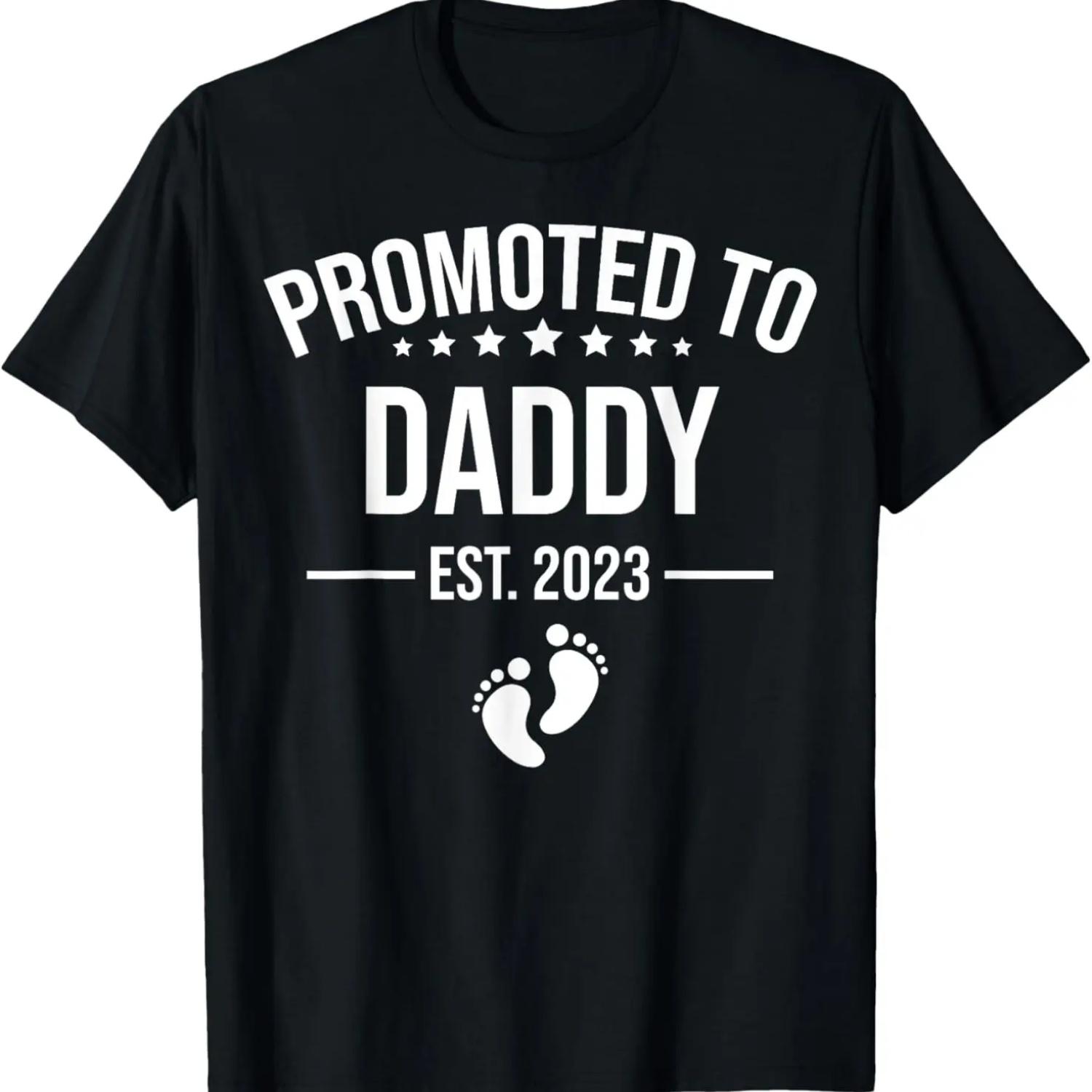 

Funny 1st Time Dad EST 2023 New First Fathers Day T-Shirt XXXXXL чорний