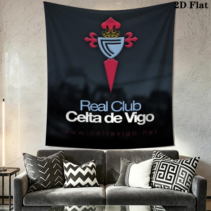 Celta de Vigo Wall Tapestry Aesthetic Wall Hanging Printed Fabric Blanket Decorative Tapestries for Bedroom Living Room Home Decor