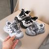 Mesh Boys Running Shoes 2025 Autumn New Children's Sports Shoes Non-slip Soft Sole Girls Sports Shoes Dad Shoes