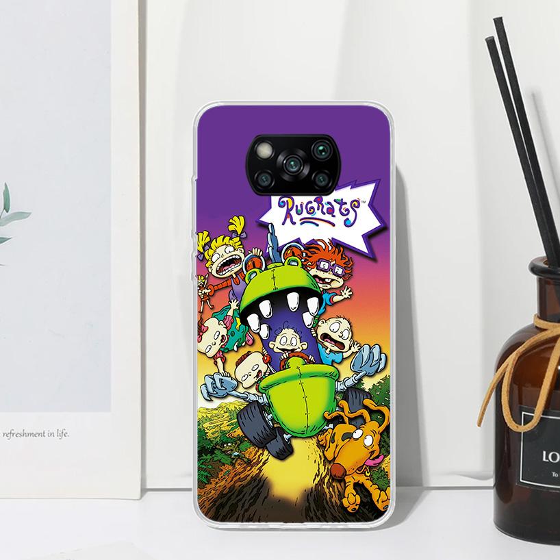 Cartoon R-Rugrat Phone Case For Xiaomi Poco X7 X6 X5 X4 X3 Nfc F6 F5 Pro F4 Gt F3 F2 F1 M5S M4 M3 Art Fundas Back Cover