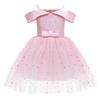 Baby Girl Frozen Elsa Princess 100% Polyester 3-8Y Dress