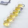 High Borosilicate Glass 6-Color Teacup Set