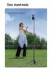 Ulanzi TT24 Floor-Standing Pop-Up Selfie Stick Tripod Quick-Release Plate for Camera, Mirrorless Camera, and Gimbal.