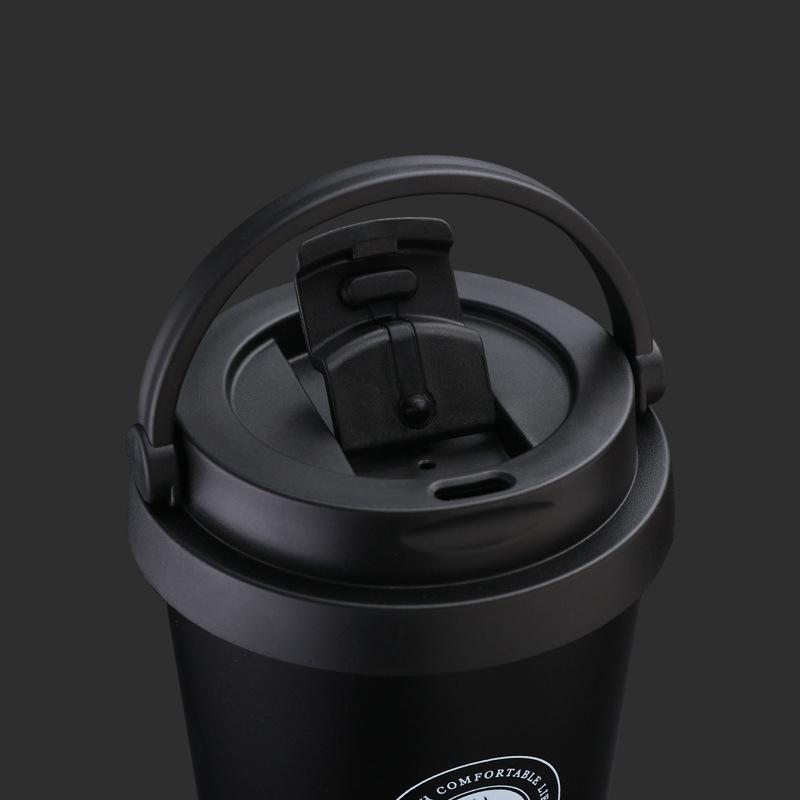 Fashion water bottle Coffee mug Stainless steel vacuum flask Water leakage prevention kettle Travel Coffee Mug Tea Milk Mug