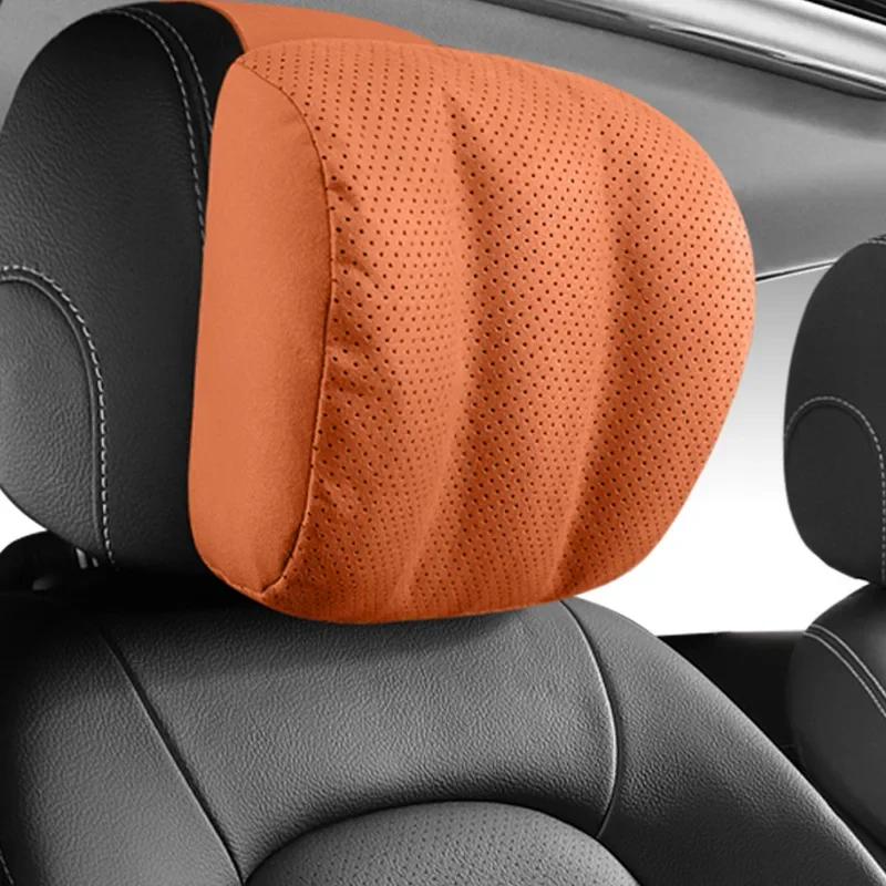 Top Quality Car Headrest Neck Support Seat Soft Neck Pillow Breathable For Mercedes Benz S-Class Maybach Design Pillow