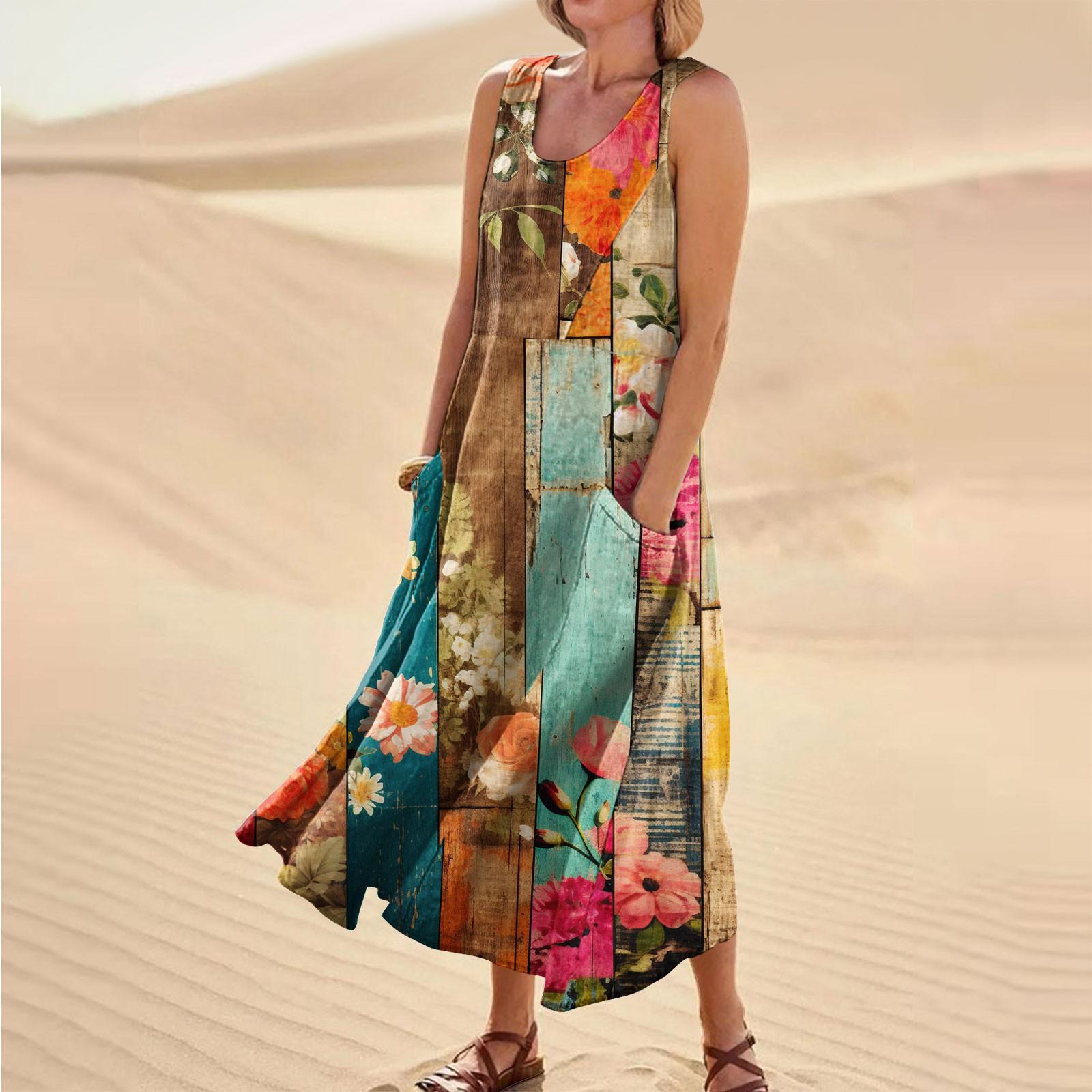 Летние повседневные платья для женщин — фото 7