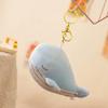 Cute Pig and Whale Keychain Plush Toy Doll Pendant for Backpack