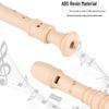 DHS Transparent German Style Soprano Recorder, 8-Hole for Beginners