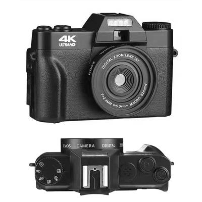 48 Megapixel Digital Camera Photo Camcorder 4K Vlog Camcorder 3-inch Screen Youtube Livestream Wifi Webcam Video Camcorder with 128GB Memory Card