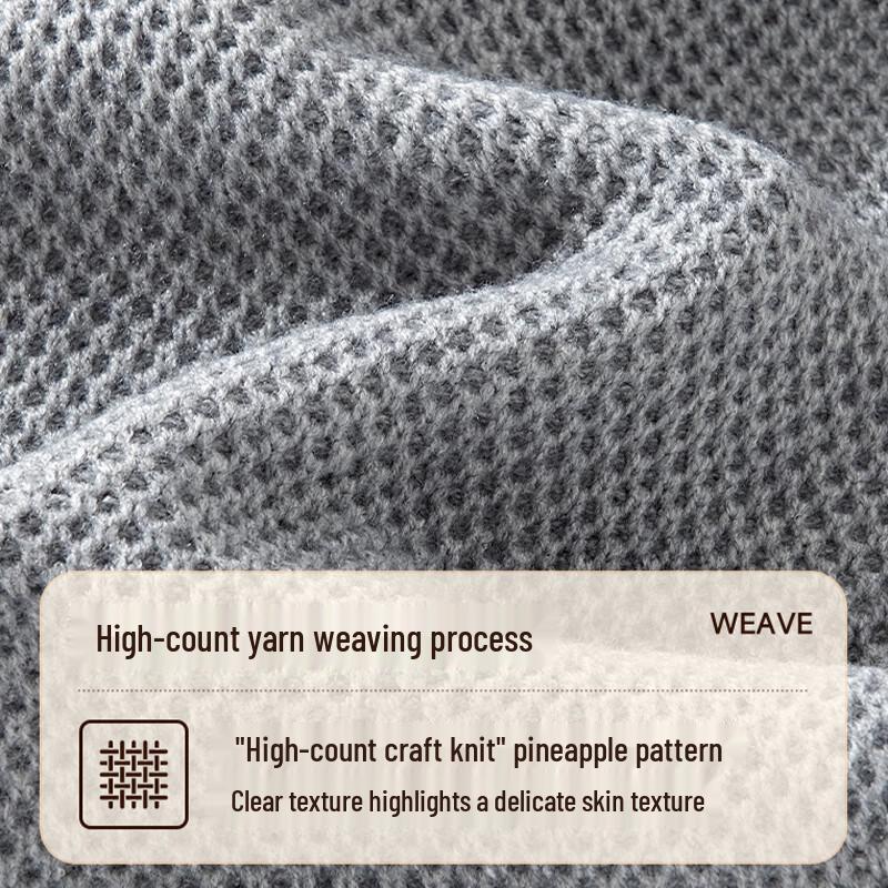 Fingercroxx Men's Korean Style Casual Knit Sweater