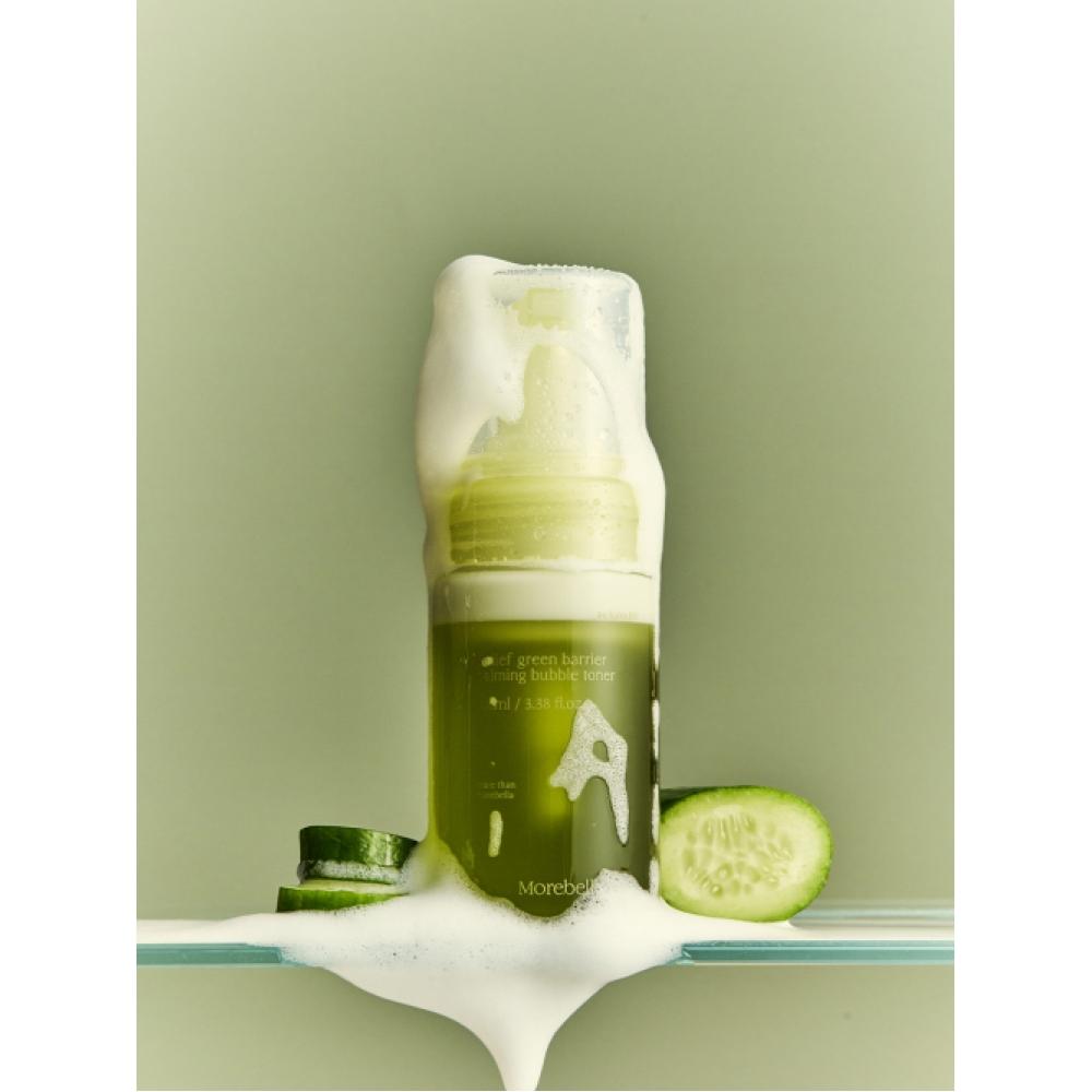 Morebella Relief Green Barrier Calming Bubble Toner NONE