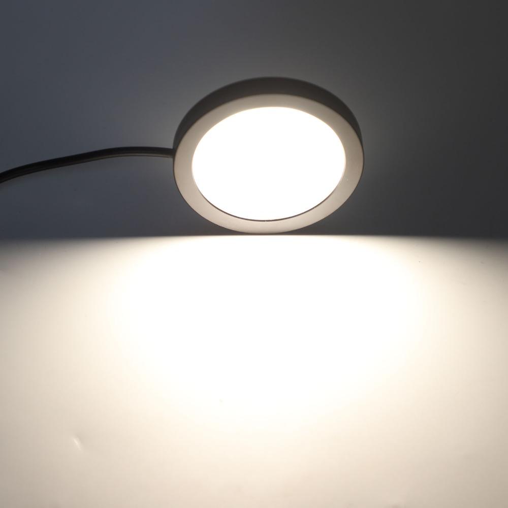 Aluminum Alloy Led Puck Light 5V USB Powered Led Under Counter Light Bright Led Light Bedroom
