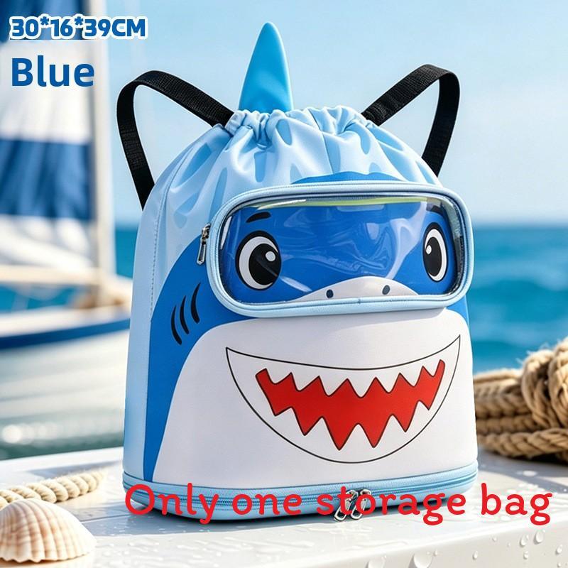 Childrens Cartoon Waterproof Swimming Bag With Dry Wet Separation And Shoe Compartment For Beach And Travel
