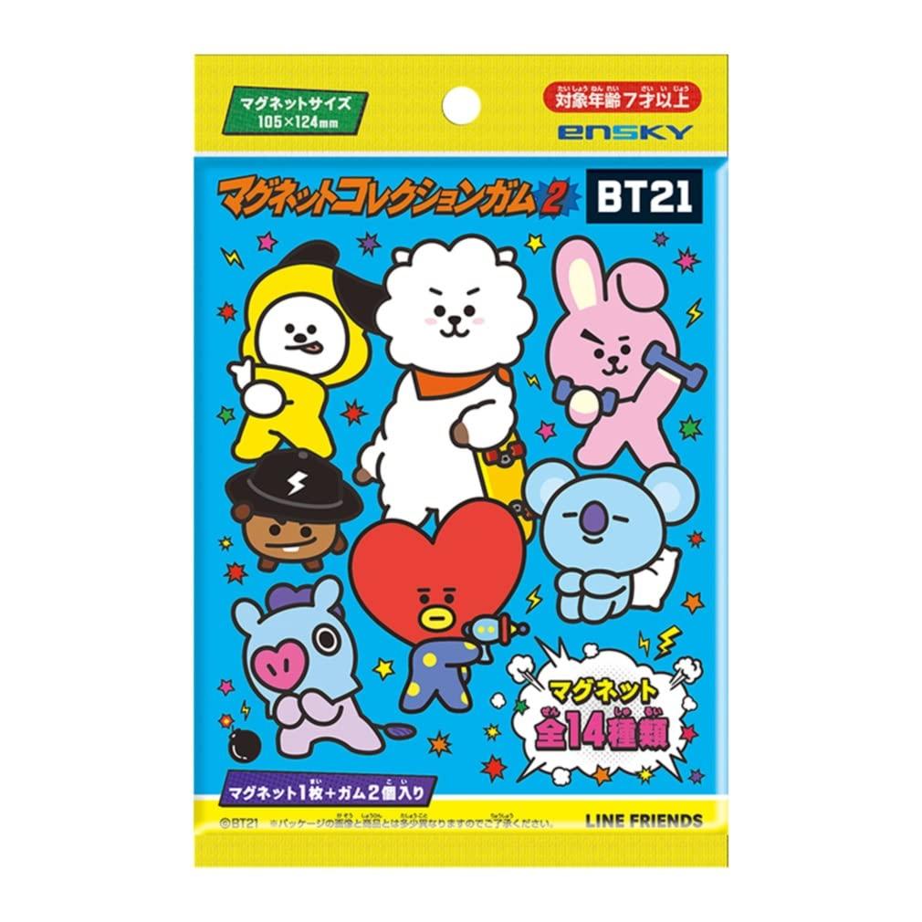 

Ensky BT21 Коллекция Магнитов Жевательная резинка 2 Игрушка из жевательной резинки/конфеты [Коробка/Набор 14]