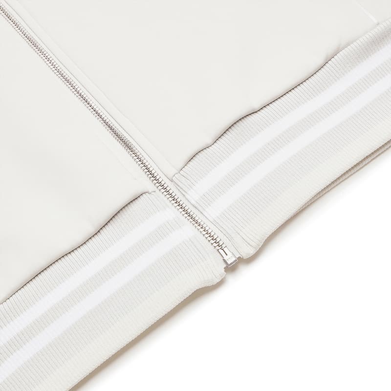 FILA Tennis Fashion Minimalist Personality Trendy Casual Comfortable Versatile Knitted Jacket Men jackets Antelope-White A11M543511FIV