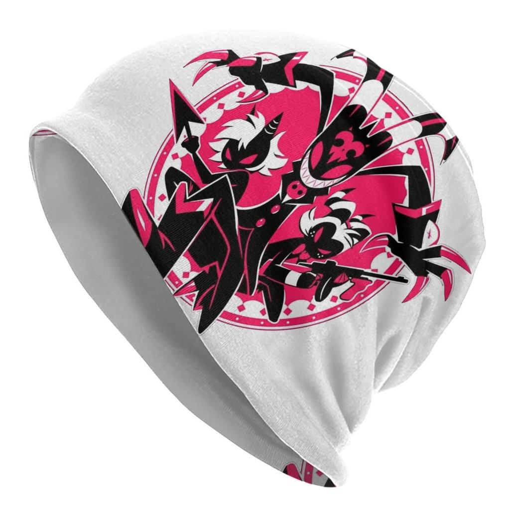 Helluva Boss Loona Cappello Fan Art Merchandising Goth Autunno Inverno Street Skullies Berretti Cappello Primavera Caldo Doppio Uso Cappelli Bonnet