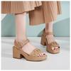 New 2025 Spring and Summer Platform Sandals Women's Casual and Comfortable Large-size  Sandals SKT