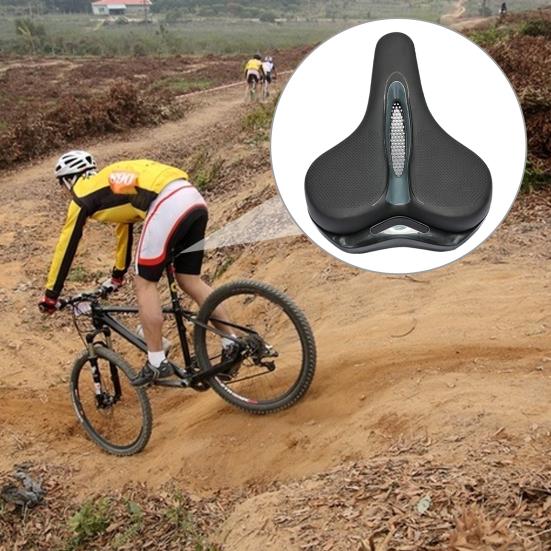 Șa Bicicletă Burete Rezistent la Uzură Stabilitate Ridicată Gol Respirabil Anti-alunecare Șa Bicicletă pentru Ciclism