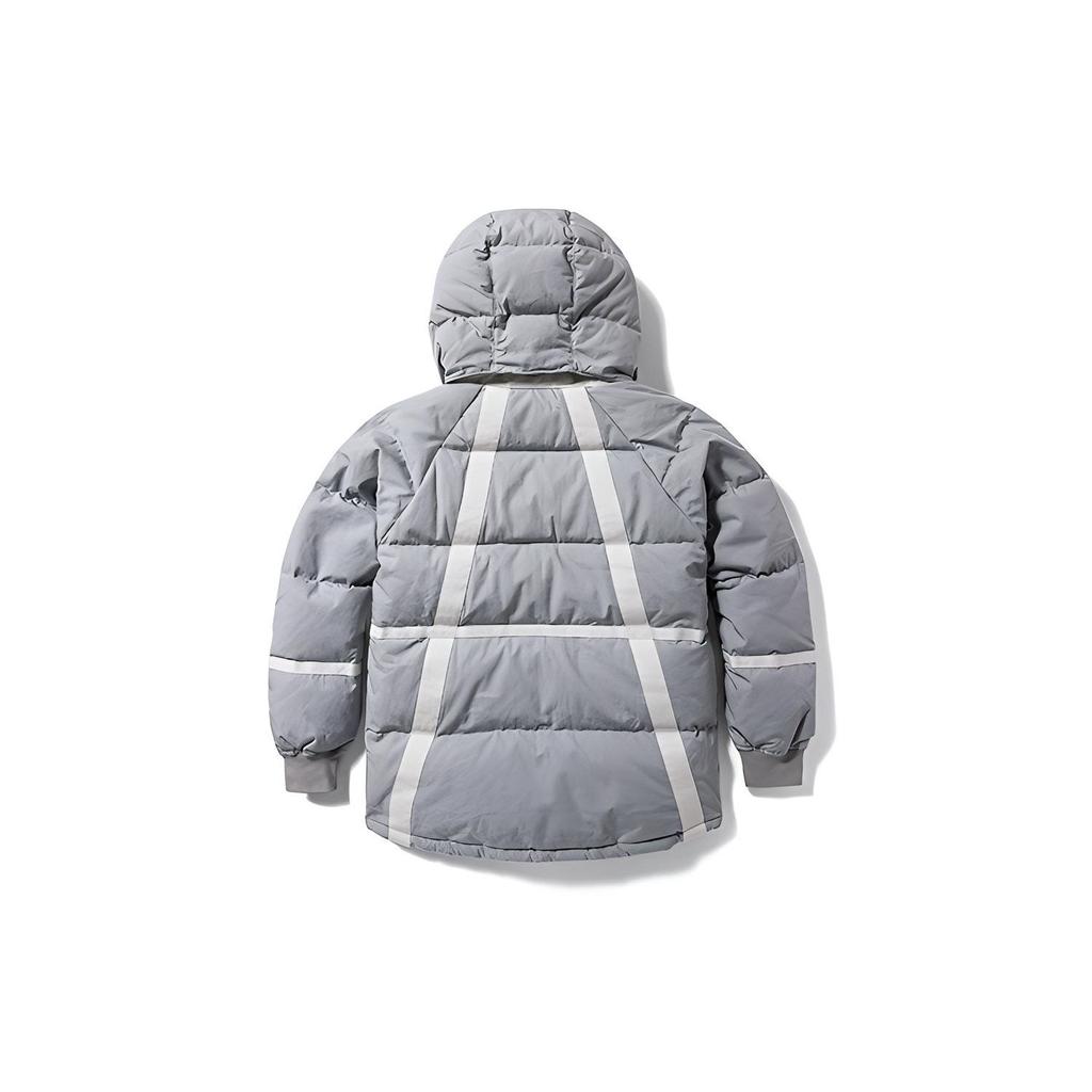 Timberland ® X Christopher Raebu Future73 Collaboration Series Patchwork Comfortable Warm Removable Hood Zipper Down Jacket Men Outerwear A6S7S-DZ8