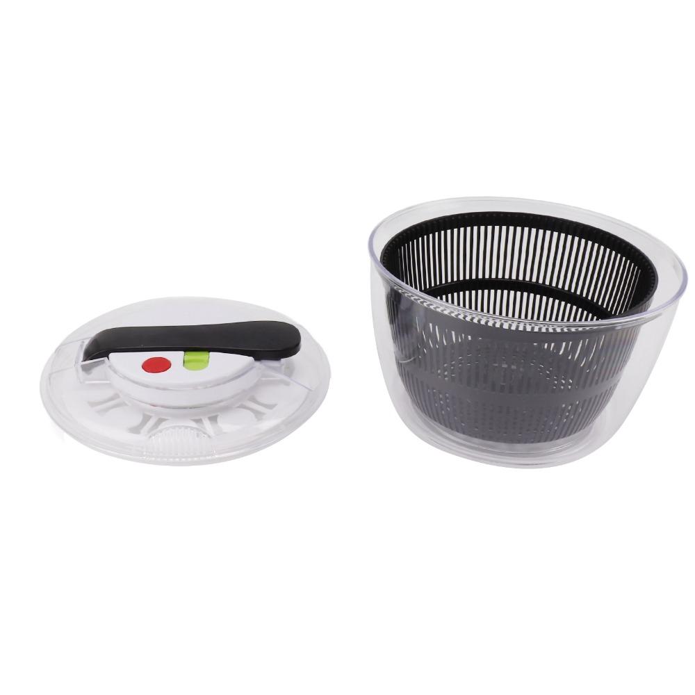 Black Transparent White Vegetable Dryer Plastic Lettuce Spinner Vegetable Dehydrator  Salad Lovers