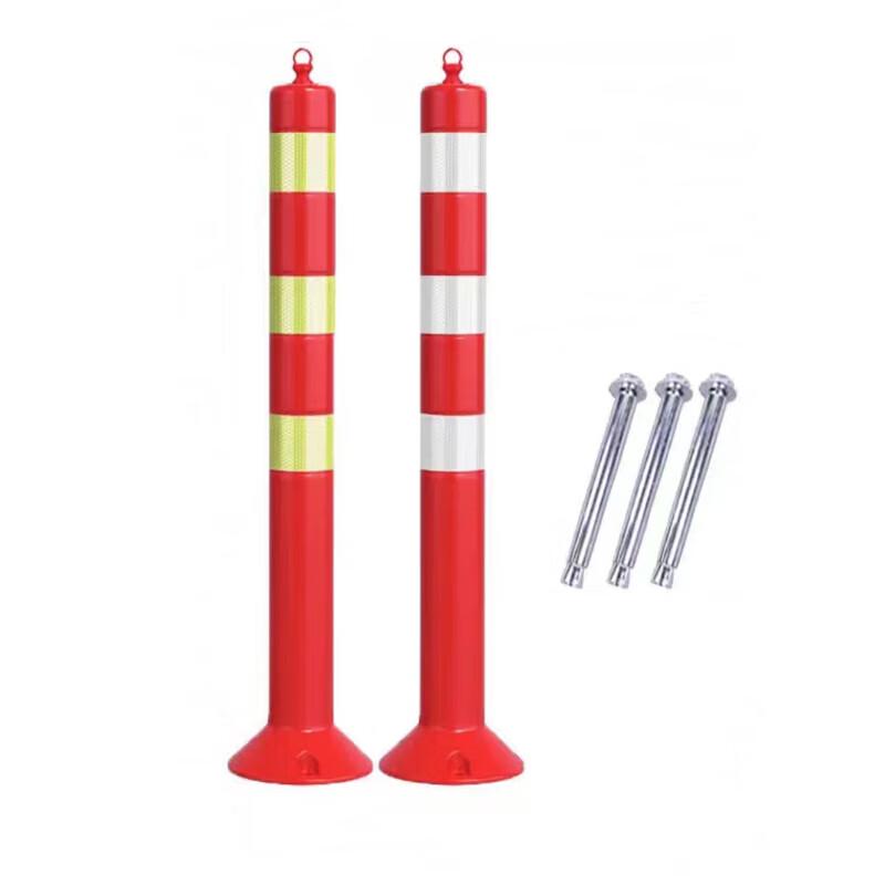 Flexible Traffic Warning Post