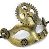 Steampunk Mardi Gras Mask Masquerade Mask Costume Party Supplies Venetians Mask Decor for Women,Men Half Face Mask