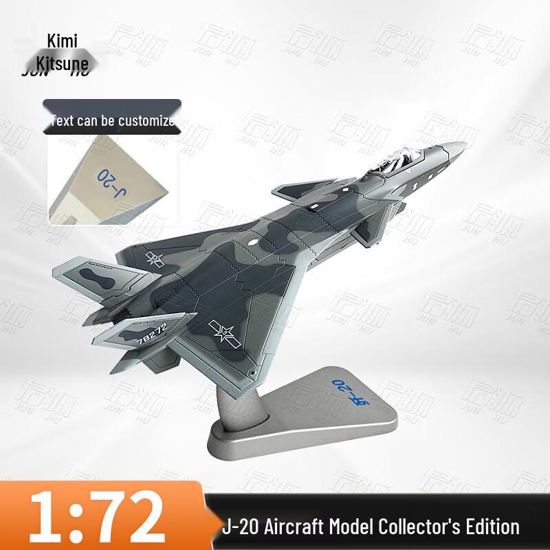 J-20 Stealth Fighter Jet Model
