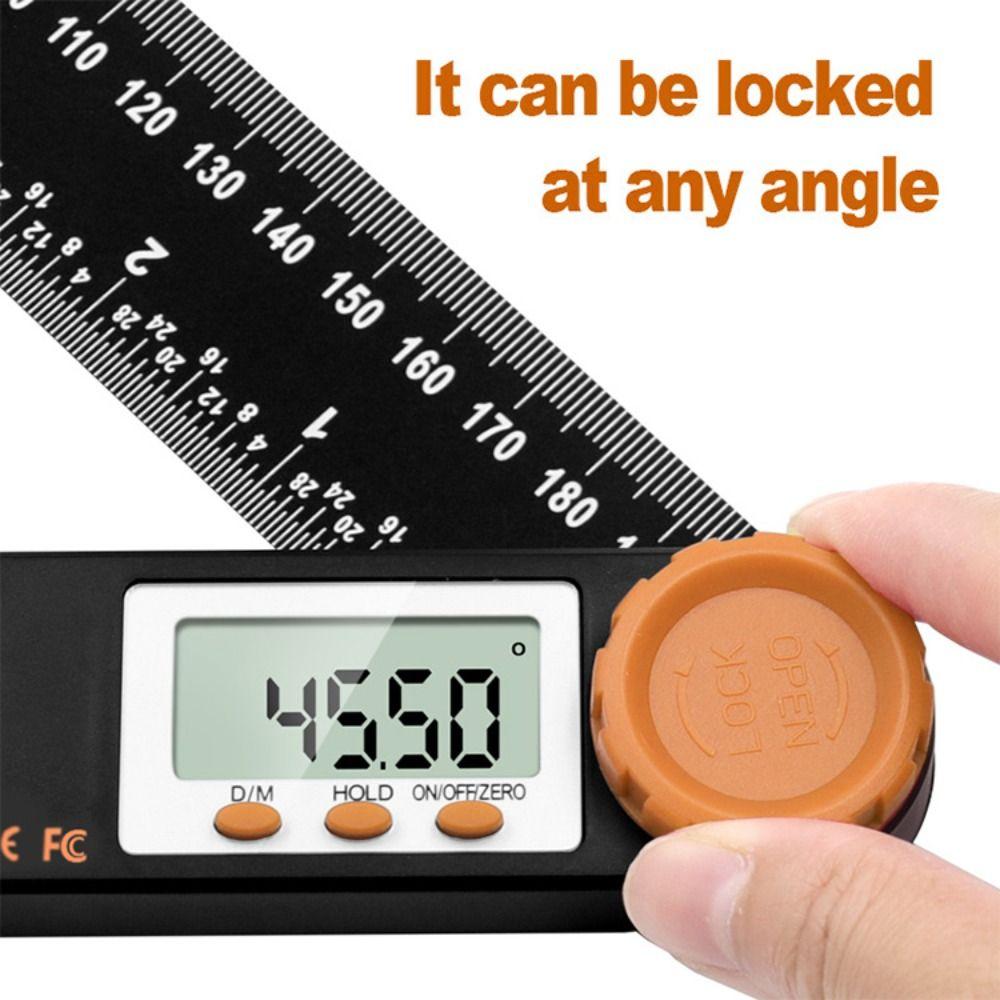 Protractor 4in1 Measuring Angle Ruler Digital Instrument Angle Measuring Device Angle Inclinometer