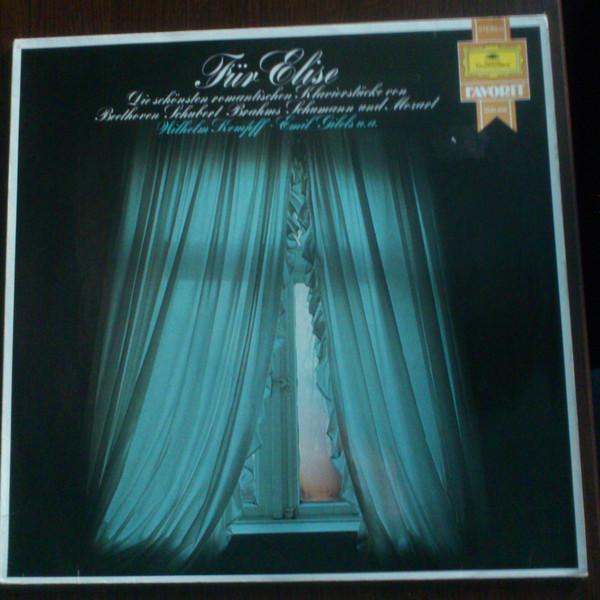LP Record LUDWIG VAN BEETHOVEN  FRANZ SCHUBE  Fr Elise  Die Schnsten Romantisc 2535608 Deutsche Grammo Germany Classical Used
