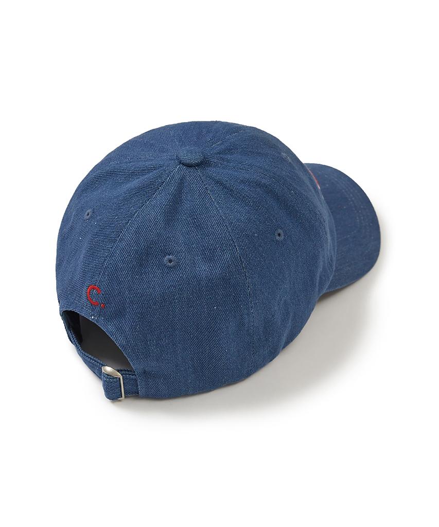 CLOVE [26Ss Clove] Denim Classic Logo Ball Cap (Blue)