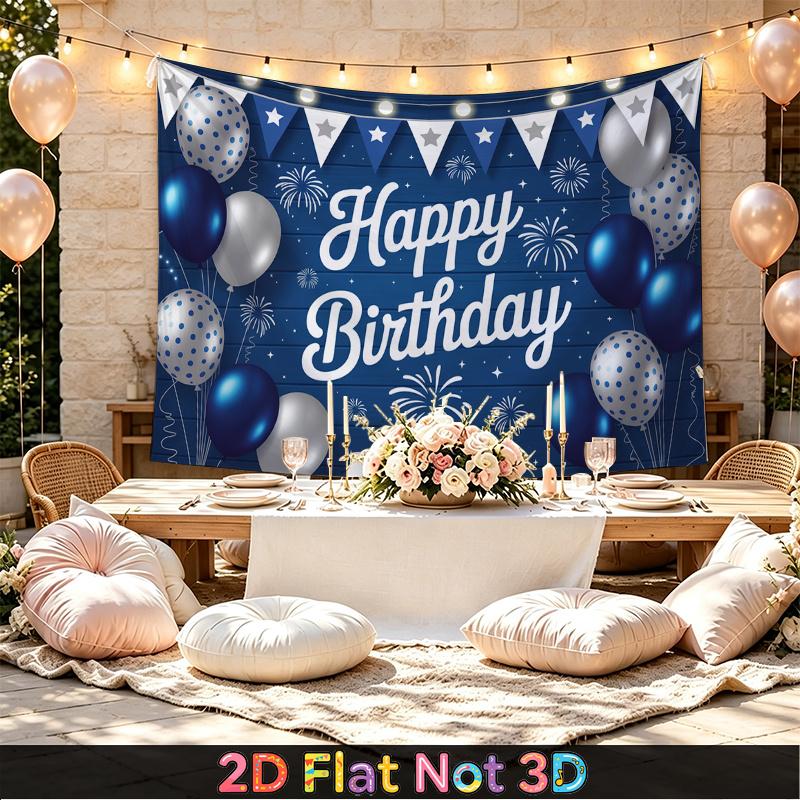 Photography Birthday Banner 1pc - Home Party Decor
