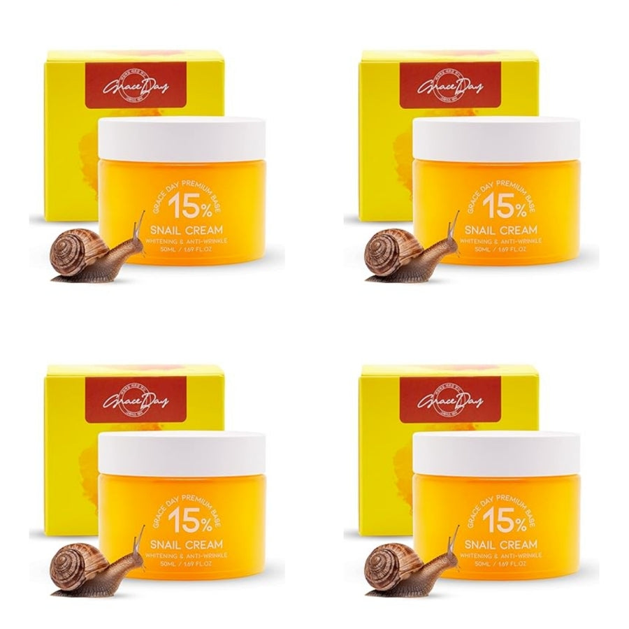 Crème d'escargot GraceDay 50ml * 1 pièce/2 pièces/4 pièces