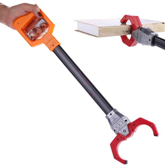 Kids Claw Grabber Toy Adjustable Plastic Robot Arm Pickup Tool Simulated Mechanical Hand Children Grabber Hand Interactive Toy