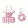 Checkered Bird Harness Leash Vest Style Parrot Diaper New Parrot Flight Suit  Outdoor Carrying