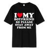 I Love My Partner Clothes: Boyfriend & Girlfriend Tees