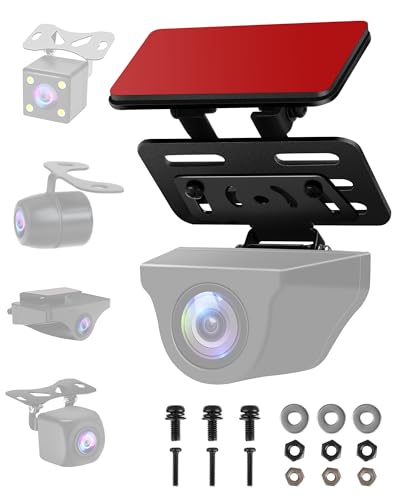 

Vtopek Metal Rear Camera Bracket, Backup Camera Bracket, for Installing Backup Camera, Metal Material, Durable, Anti-Rust Paint, No Deformation,