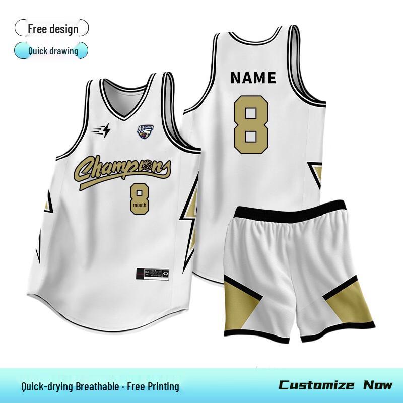 Men's Custom American Style Basketball Jersey Set