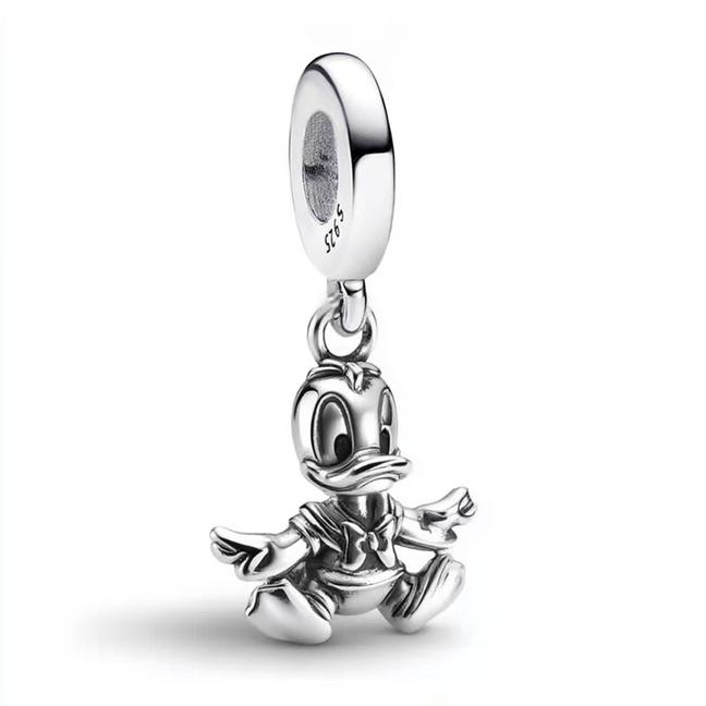 Charms Miniso Disney Coffin Cheshire Cat Dumbo Winnie Plata De Ley 925 Silver Jewelry Beads Bracelet For Women Trinkets