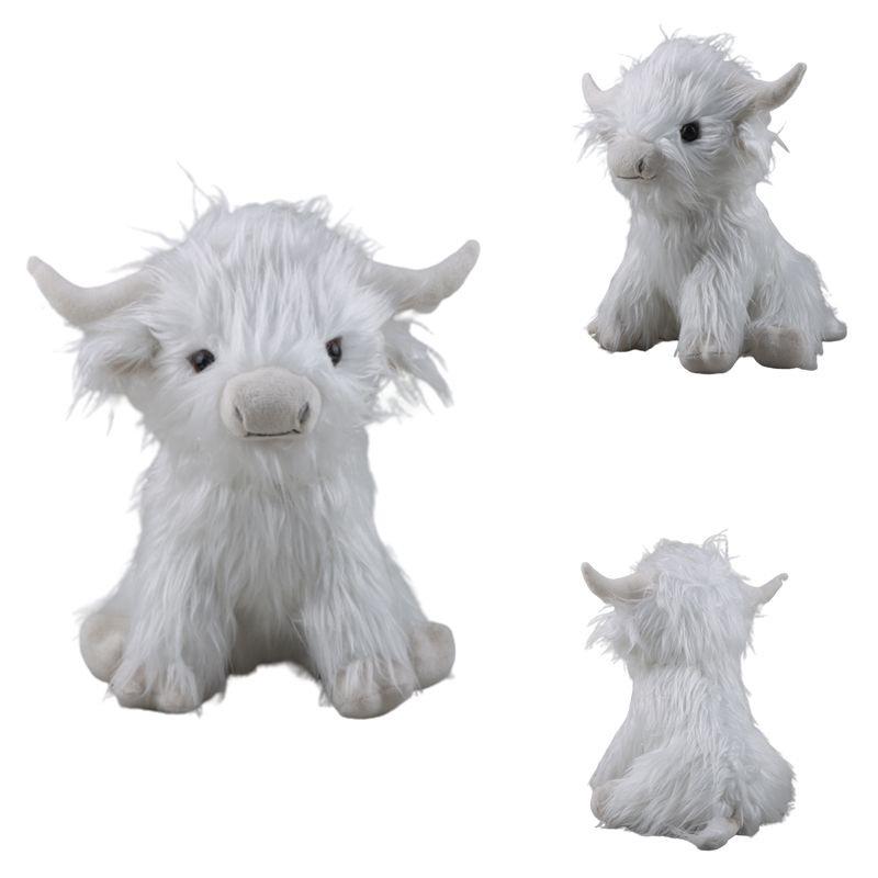 Entzückendes 9,4 Zoll schottisches Hochlandrind Plüschtier Geschenk für Kinder