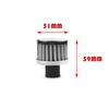 Universal 9MM 12MM 18MM Car Air Filter for Motorcycle Cold Air Intake High Flow Crankcase Vent Cover Mini Breather Filters
